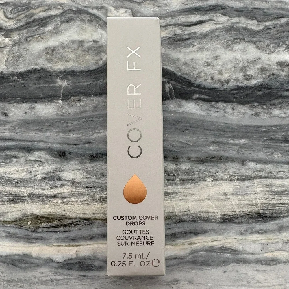 Cover FX Custom Cover Drops Foundation N Deep 1 Concentrated Pigment 0.25oz NEW